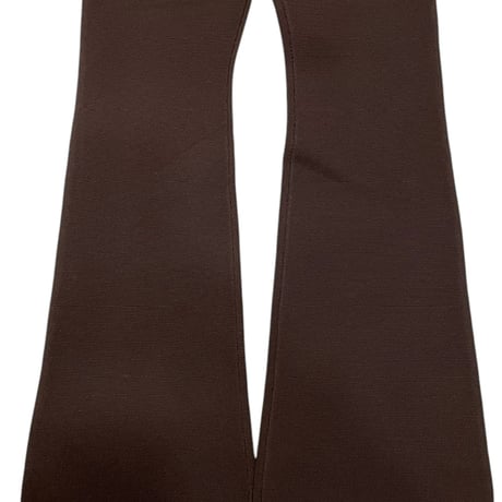 [USED] BROWN ブーツカットPT