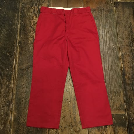 [USED] Dickies / col.RED w34