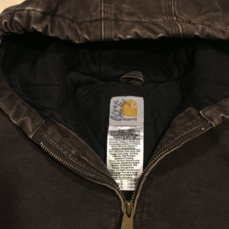[USED] Carhartt PARKA  Youth-L BROWN