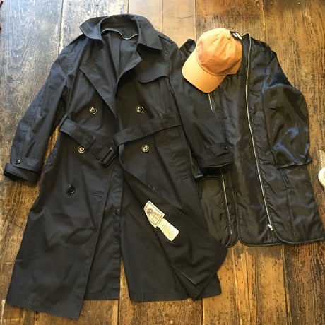 [USED]  US  NAVY トレンチコート  ライナー付き