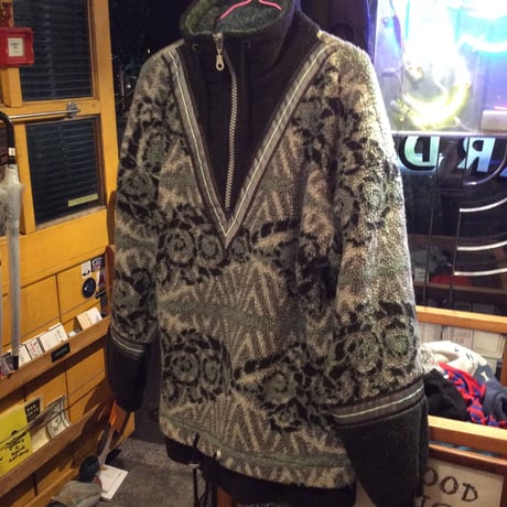 [USED] 重ね着風フリース P/O JKT