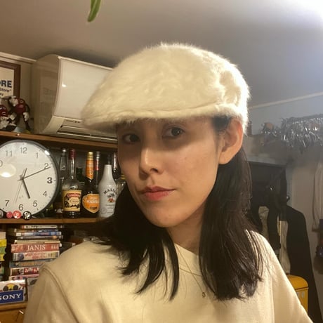 [USED] KANGOL FUR GORA  ハンチング 🐏