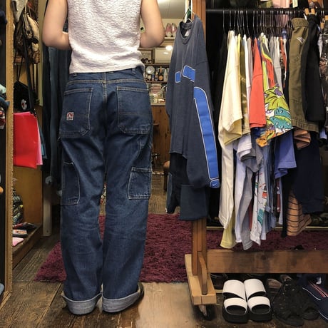 [USED] "BEN DAVIS" DENIM WORK PANTS