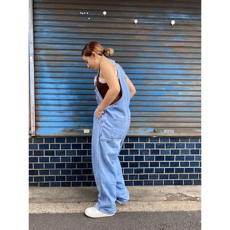[USED]  LANDS' END DENIM OVERALL
