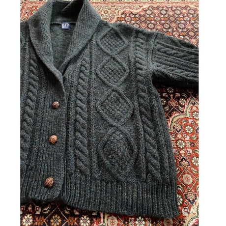 [USED] OLD GAPショールカラーカーディガン