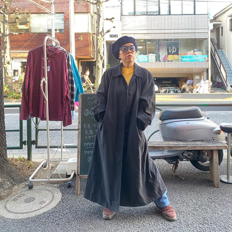 [USED] EURO vintage 黄色 リブニット