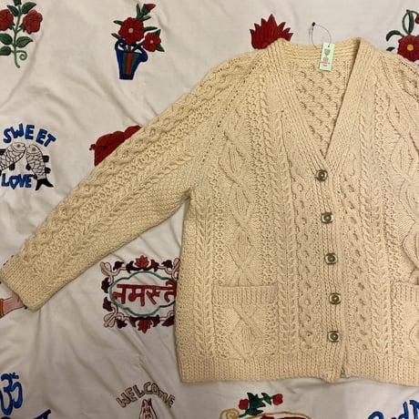 [USED] フィッシャーマン ニットカーディガン