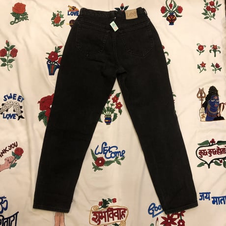 [USED] Lee  テーパード BLACKデニム