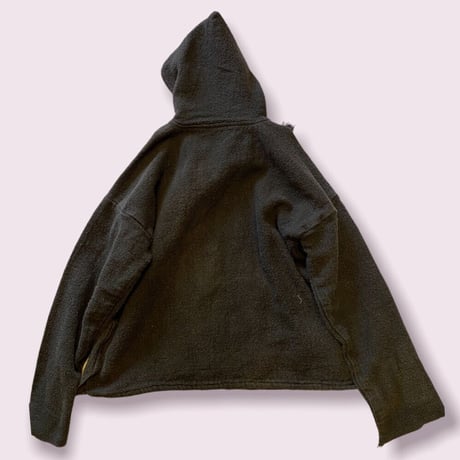 [USED] 無地 MEXICAN PARKA  -BLACK-
