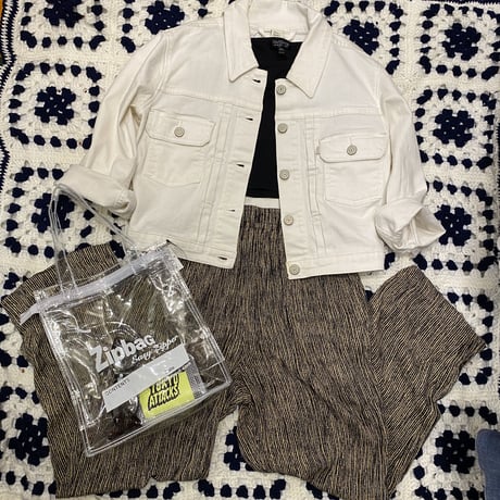 [USED] made in U.S.A. ストライプ EASY PANTS！