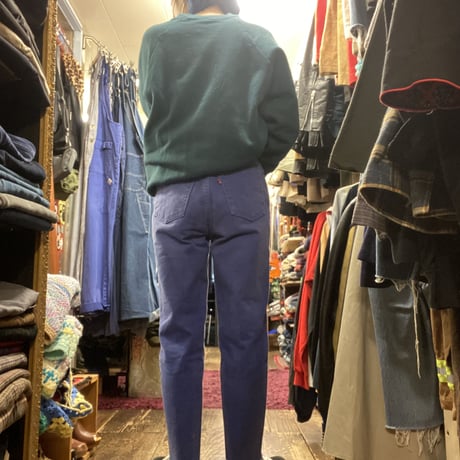 [USED] Levis COLOR DENIM  BLUE