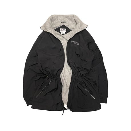 [USED] "PORT AUTHORITY" NYLON×フリース ハーフJKT