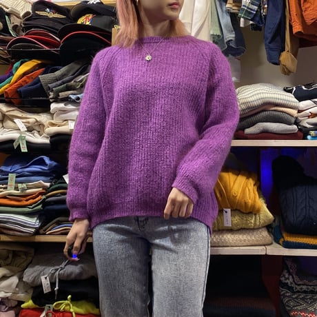 [USED] PINK MOHAIR KNIT💗