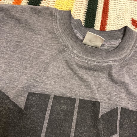[USED] 90's NIKE カマボコ LOGO Tee♡