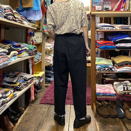 [USED] BLACK EASY PANTS！