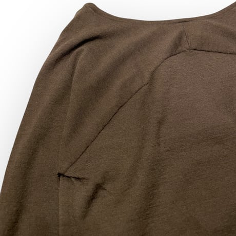 [USED] BROWN♡WOOL TOPS