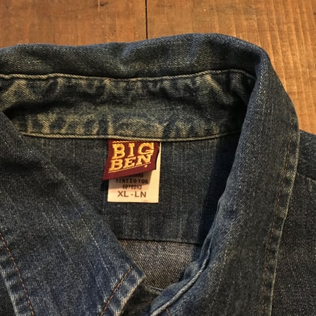 [USED] BIGサイズ  デニムシャツ
