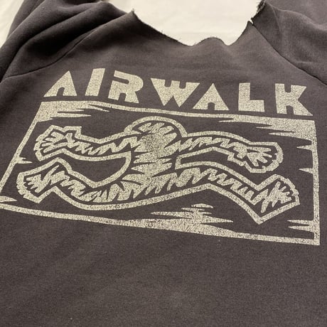 [USED] GOOD Vintage!!! AIR WALK cut off スウェット
