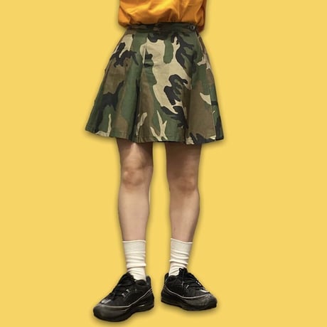 [USED] made in CANADA ! CAMO柄 巻きスカート🦆