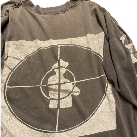 [USED] vintage "PUBLIC ENEMY" ロンTee