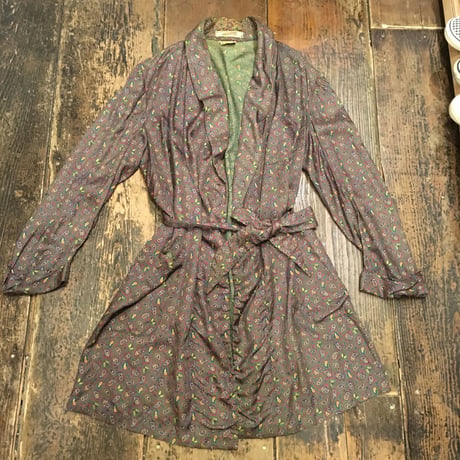 [USED] ペイズリー柄ロングガウン