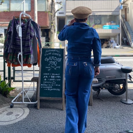 [USED]  70's フレアデニムパンツ