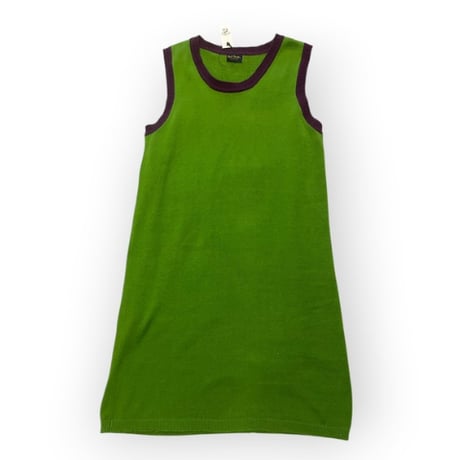 [USED] "Paul Smith" ノースリーブニットワンピース💚