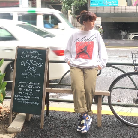 [USED] NIKE. AIRJORDANプリントスエット