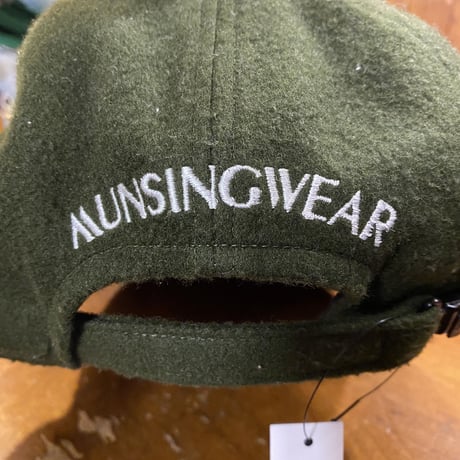 [USED] "MUNSINGWEAR" ふわふわCAP🐧