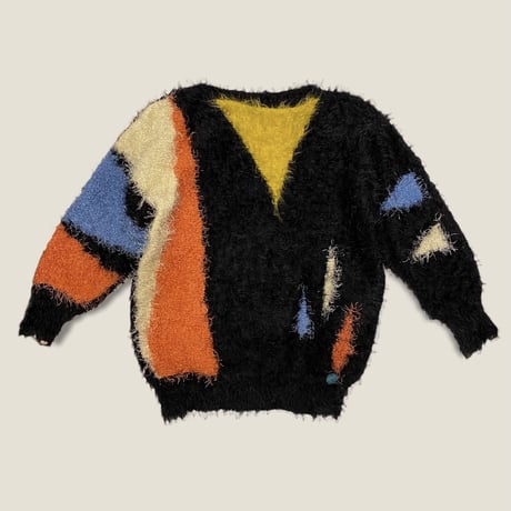 [USED] デザインシャギーKNIT♡