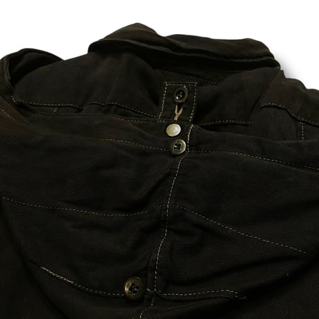 [USED] vintage Switzerland マウンテン CAMO JKT /BLACK染め