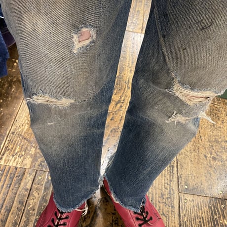 [USED] GOOD COLOR!! Levis 501 BIG"E" レプリカ