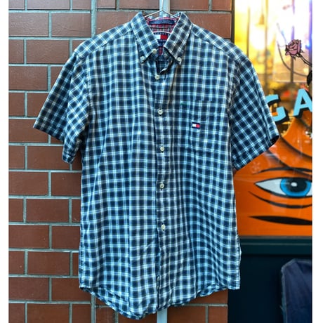 ［USED］Tommy チェックSHIRTS