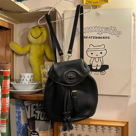 [USED] BLACK レザー リュック