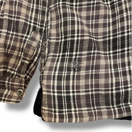 [USED] Dickies 綿入りフードネル BLK/GRY