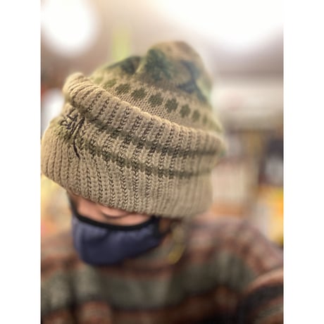 [USED]  "STUSSY"   ビーニー