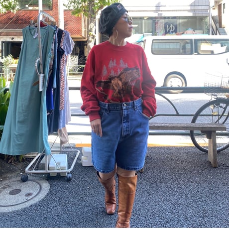 [USED] Leeデニムショートパンツ