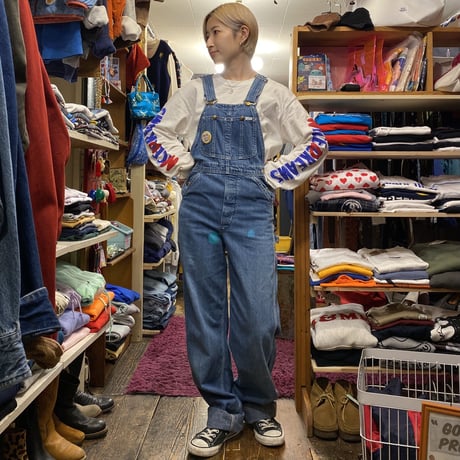 [USED] 70's Lee DENIM OVERALL♡