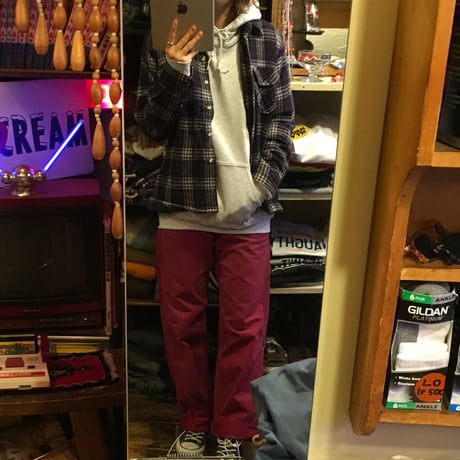 [USED] 裏地つき！肉厚WOOL シャツ