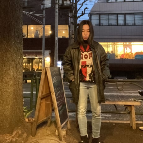 [USED] レザー CAR COAT