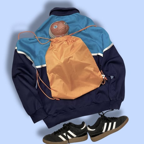 [USED]vintage 70's adidas ラグラン zip jkt