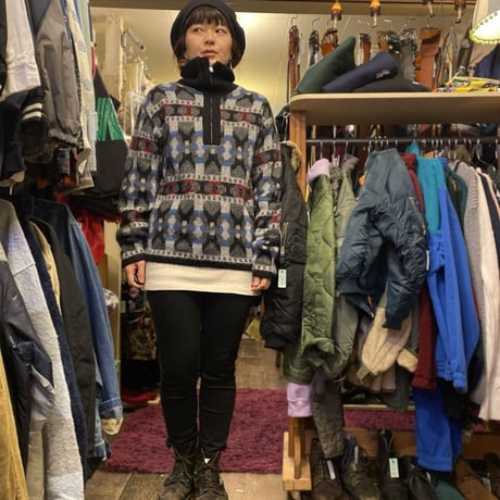 [USED] こっくり冬カラー🎿ハーフジップknit