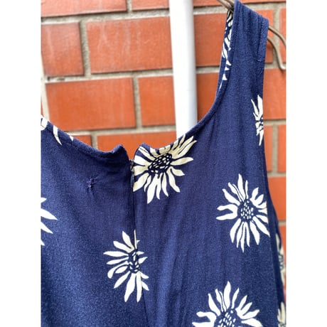 [USED] ひまわりロングワンピース🌻