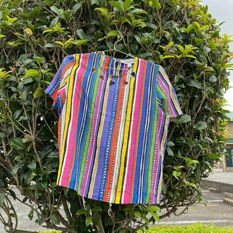 [USED] さらさら アフリカン調 TOPS