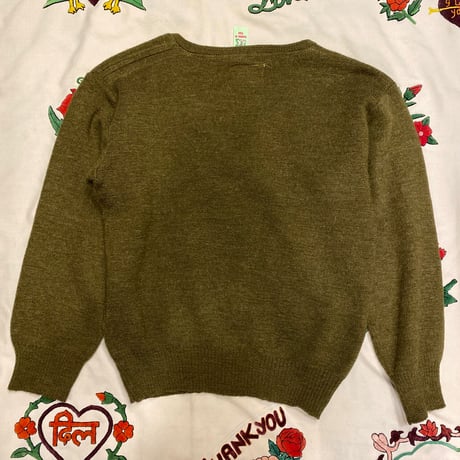[USED]60'sVintage HollandMilitary KNIT