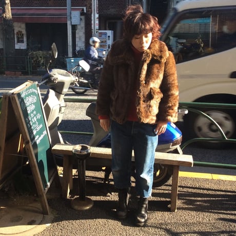 [USED] 厚手ふわっとフェイクファージャケット