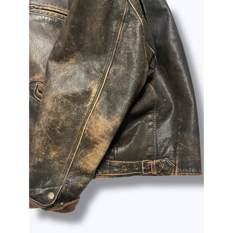[USED] OLD "GUESS" Leather JKT