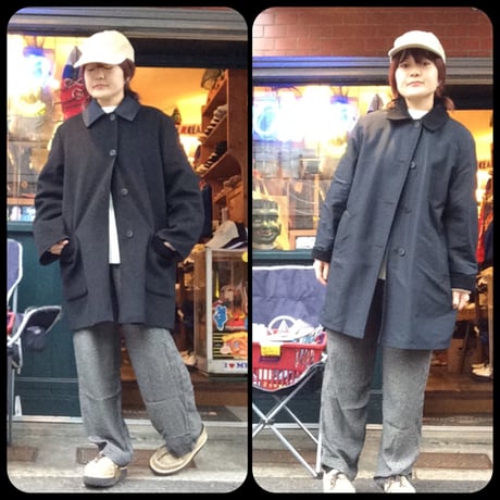 [USED] 黒のリバーシブルコート