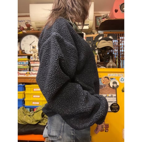 [USED] もけもけ"FIELD&STREAM"ハーフジップ