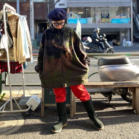 [USED] 鹿🦌フリース ZIPジャケット